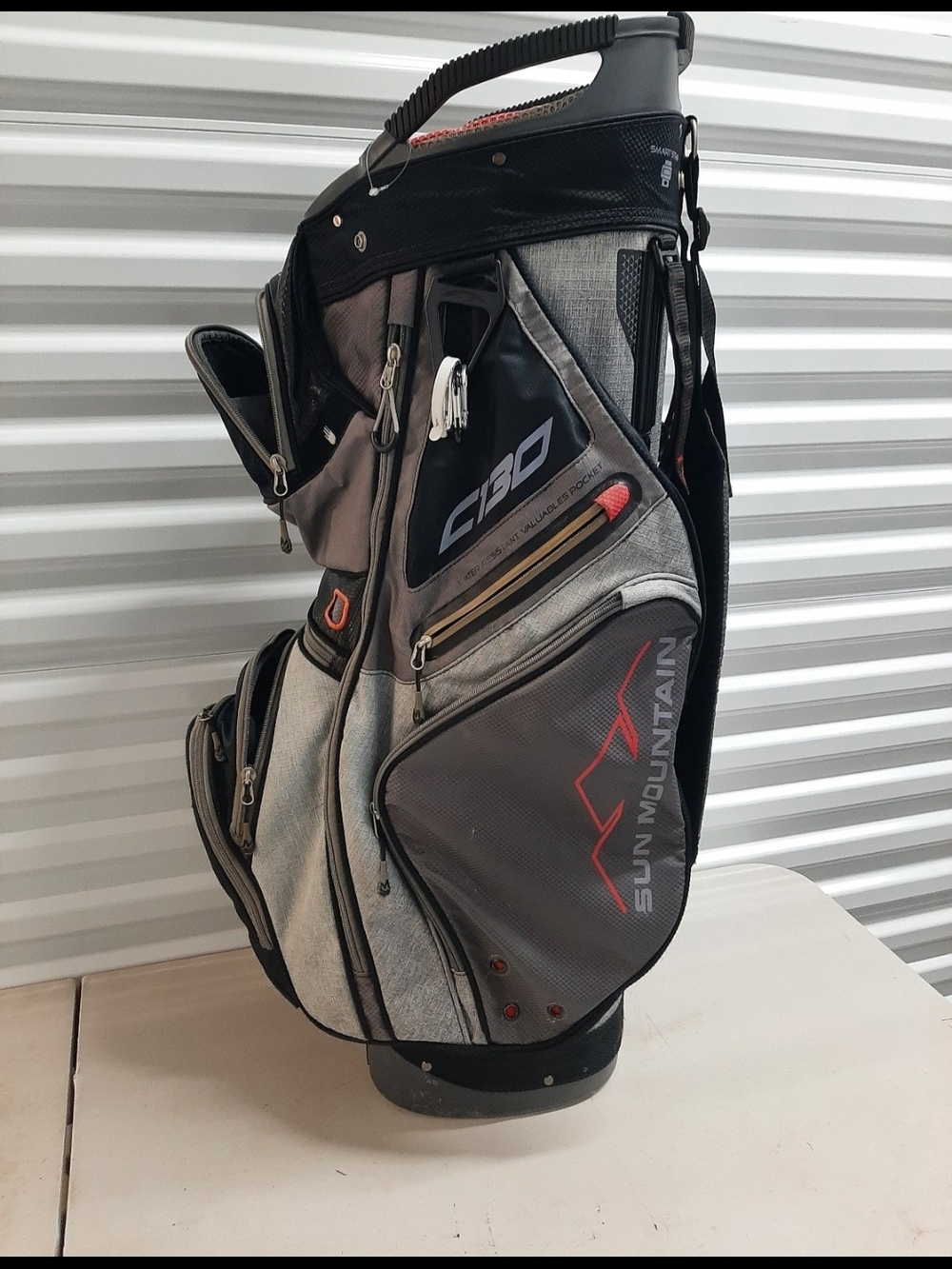 Sun Mountain C-130 Cart Golf Bag 14 Way